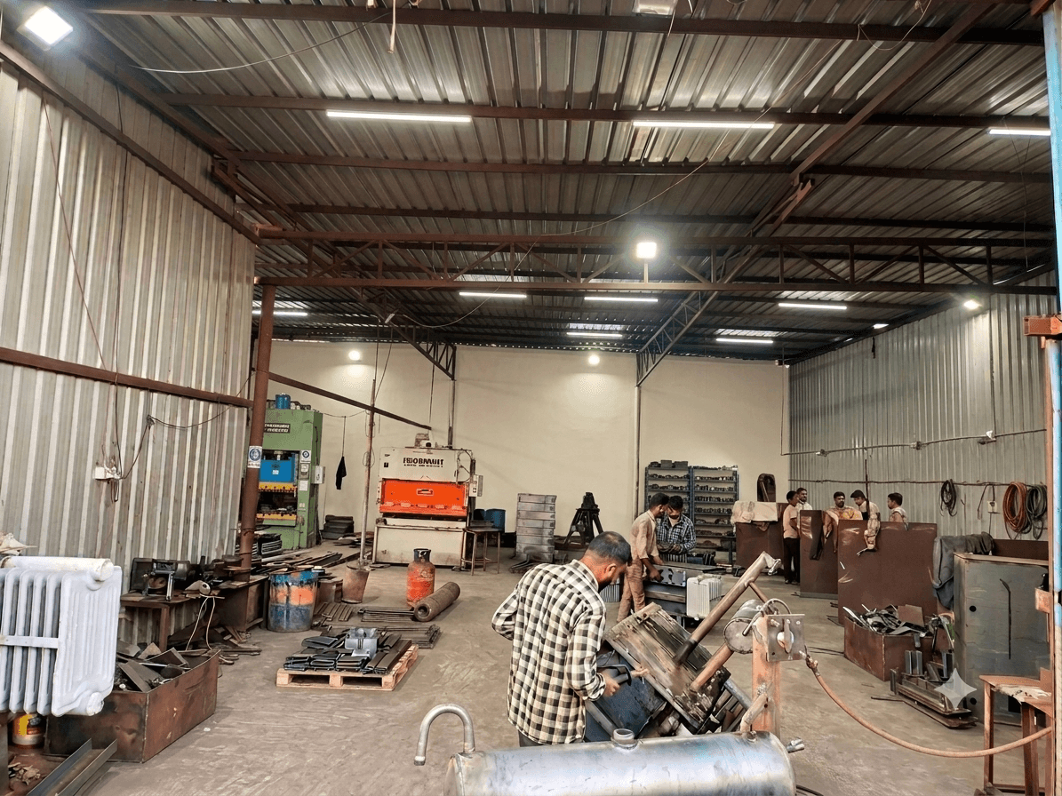 Transformer tank manufacturing facility