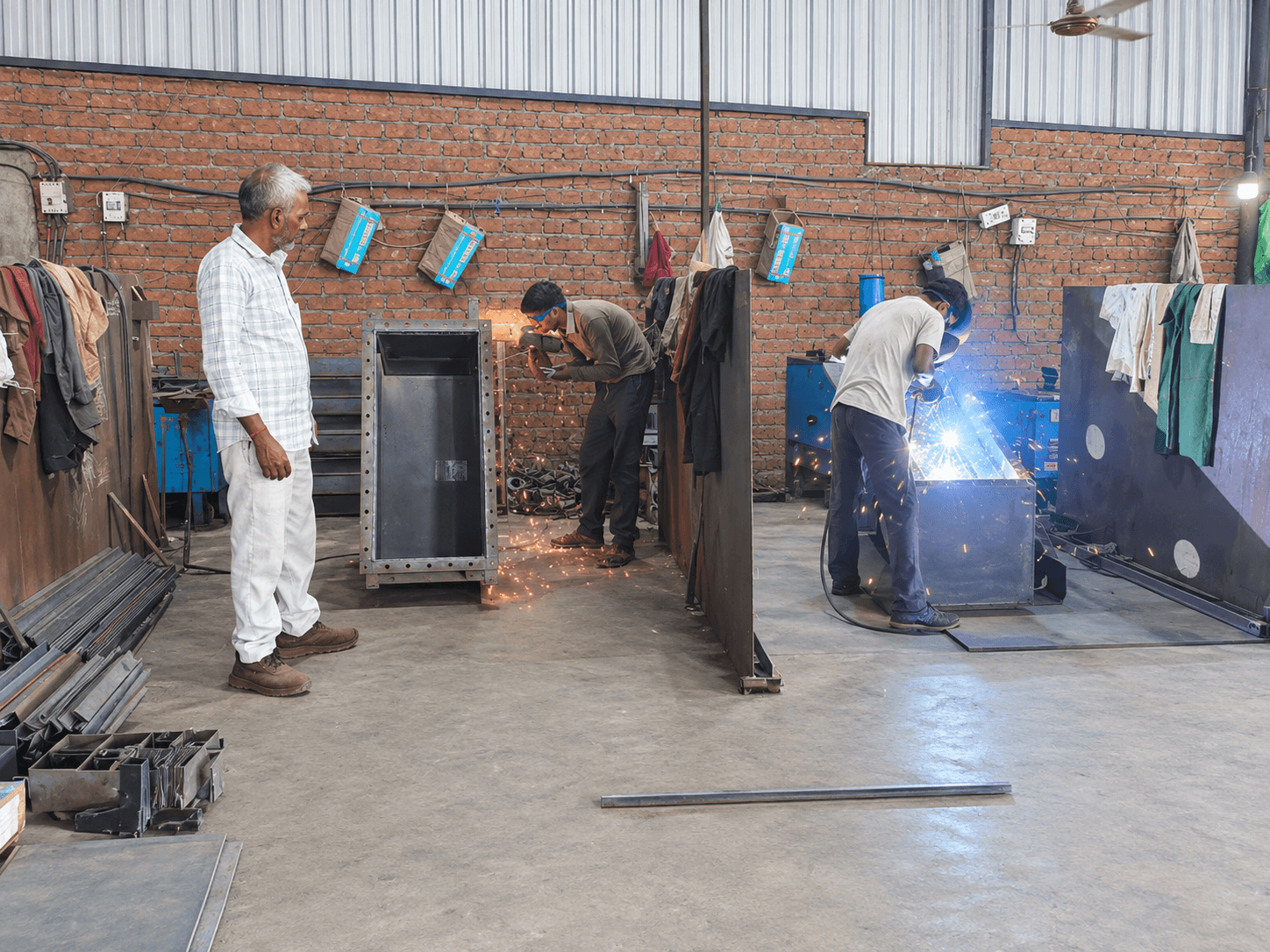 Assembling manufacturing process at WBRS Industries