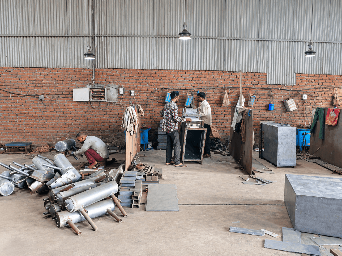 Assembling manufacturing process at WBRS Industries