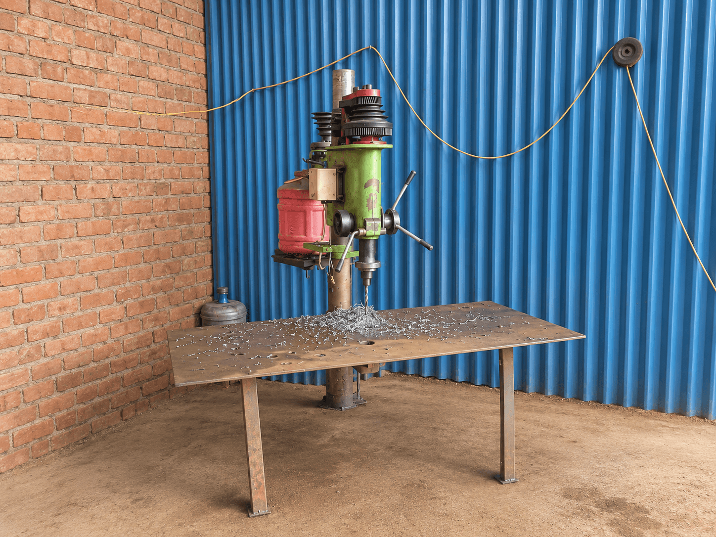 Drilling manufacturing process at WBRS Industries